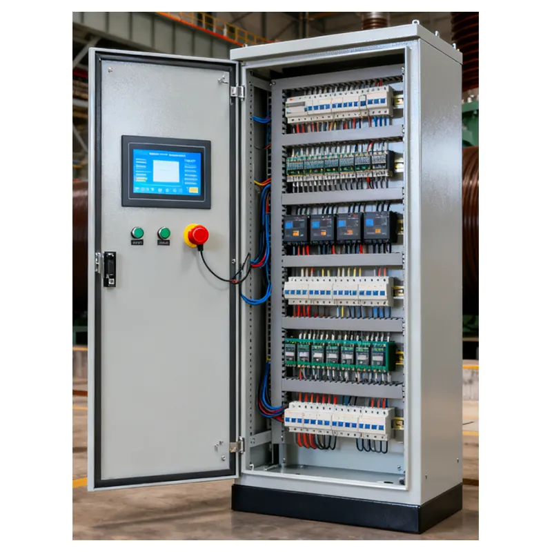 Шкаф управления ПЛК для электростанций (1)