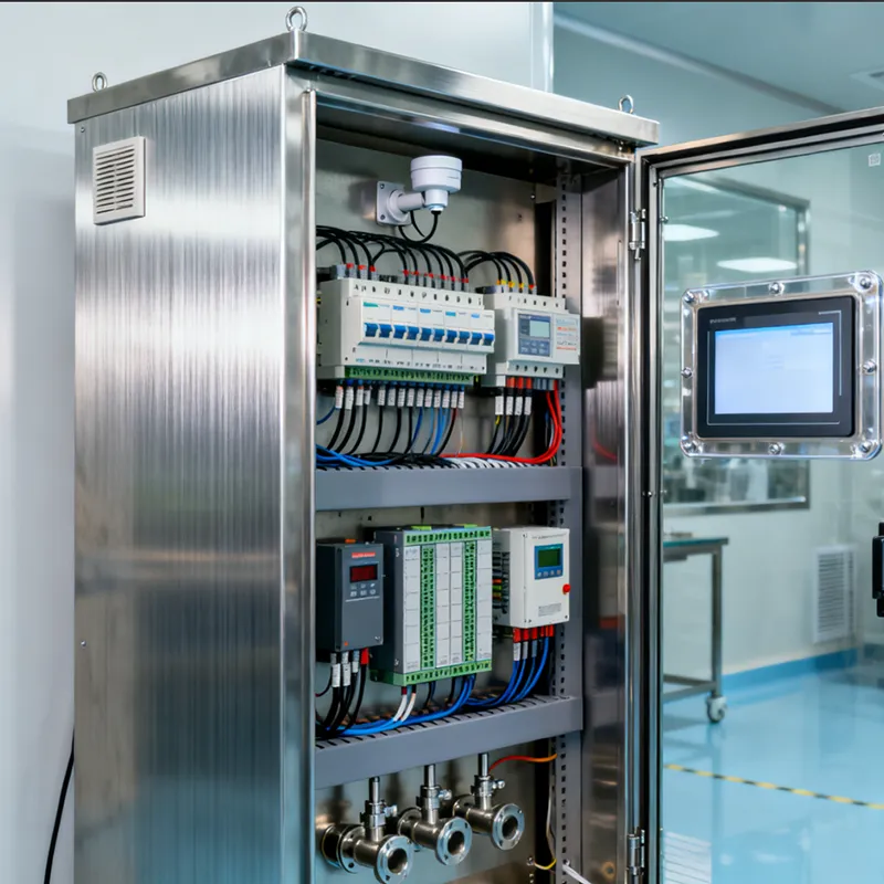 Шкаф управления на базе ПЛК для фармацевтической промышленности (1)